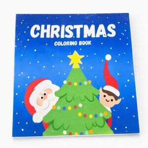 Handmade Cute Mini Coloring Book, Christmas Theme, 3x3